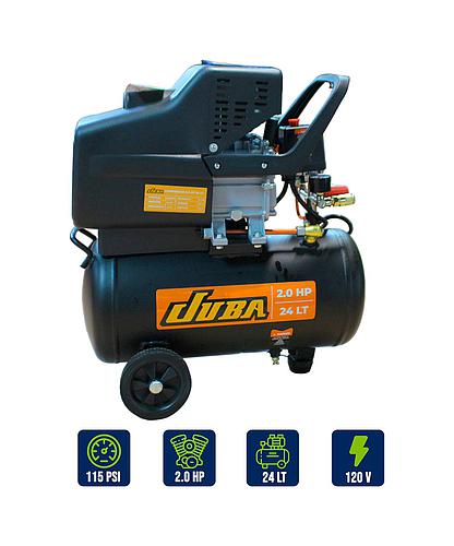 COMPRESOR JUBA 24L-2HP 120V HM2024B (SIN ACC.)
