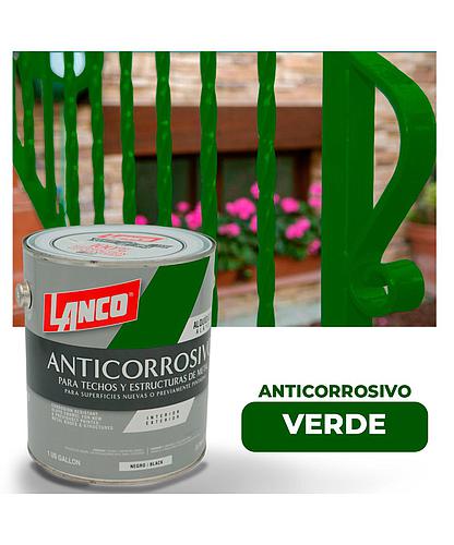 ANTICORROSIVO MATE PLUS VERDE GLN LANCO (NC)