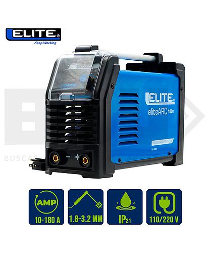 SOLDADOR INVERSOR ELITE ARC 180S 110-220V/180AMPS SI9180DV (DESC)