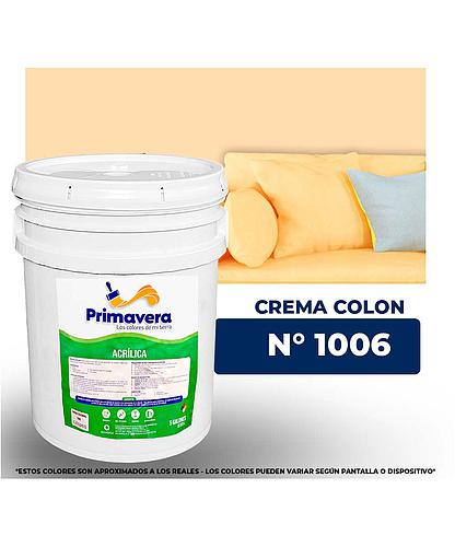 VINILICA PRIMAVERA CREMA COLON. Nº 1006 CUB. (NC)