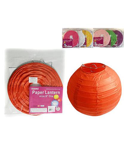 LAMPARA DE PAPEL 8 PULG 15336