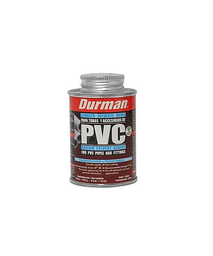 PEGAMENTO PVC TODA PRESION 1/4 - 32 OZ. DURMAN