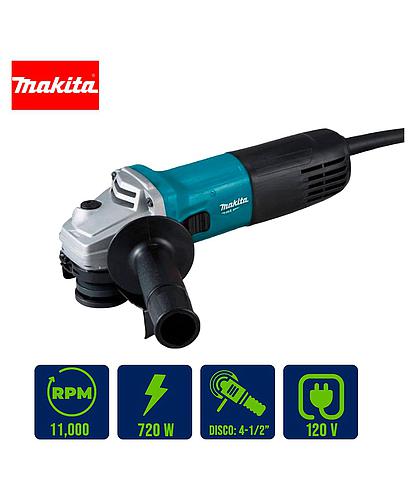 PULIDORA MAKITA MT 4 1/2 PULG 720W M9507G