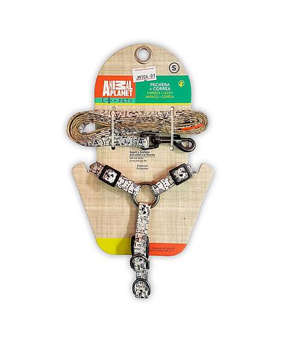 ARNES + CORREA PARA  MASCOTA (P) AP-D715-376