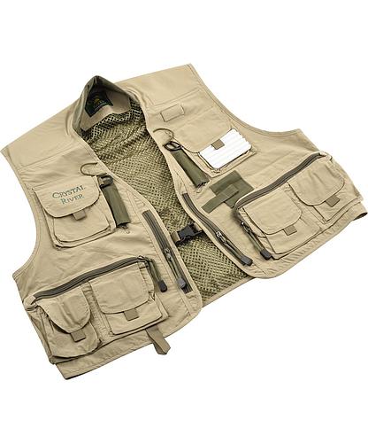 CHALECO PARA PESCA KHAKI L CR/FV1-L