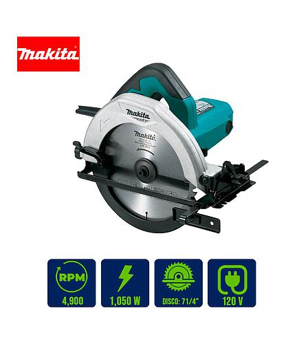 SIERRA CIRCULAR MAKITA MT 7 1/4 PULG 1050W M5801G/M5802