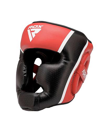 PROTECTOR DE CABEZA RDX AURA PLUS T-17 ROJO/NEGRO-XL HGR-T17RB-XL+