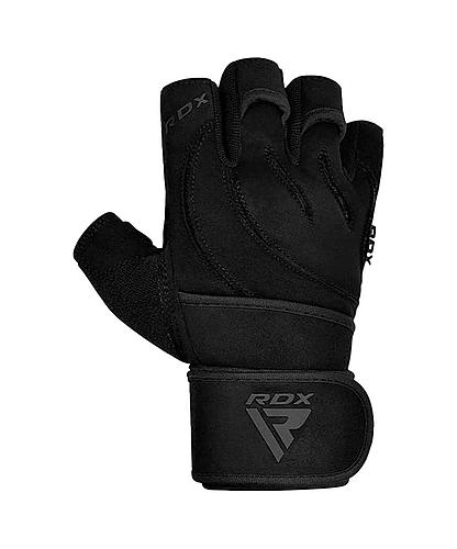 GUANTES PARA PESAS RDX NEGRO PLUS-XL WGM-L4B-XL+