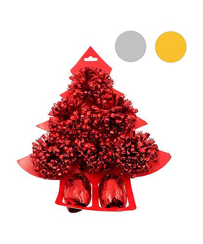 ADORNO NAVIDAD LAZOS BOLAS 84279