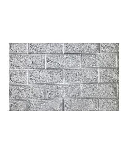 PANEL VINIL CON ADHESIVO GRIS PLATA LADRILLO 38X70CM 84880 (PIEZA)
