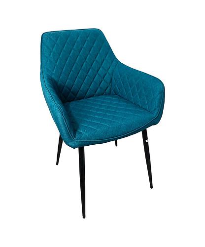 SILLA PARA SALA TERCIOPELO VERDE CON RESPALDO Y REPOSABRAZOS CH-873-GREEN