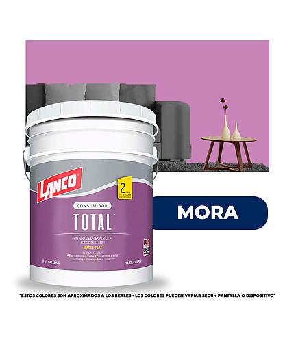PINTURA TOTAL ACRILICA LATEX MORA CUBETA TL3459 (NC)