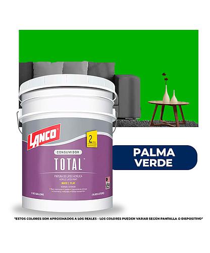 PINTURA TOTAL ACRILICA LATEX PALMA VERDE CUBETA TL3469 (NC)