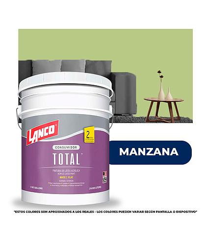 PINTURA TOTAL ACRILICA LATEX MANZANA CUBETA TL3477 (NC)