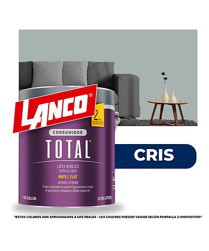 PINTURA TOTAL ACRILICA LATEX CRIS GLN TL3468 (NC)