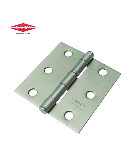 BISAGRA INDUMA 3X3 ACERO INOX CON TORNILLO (PRS)
