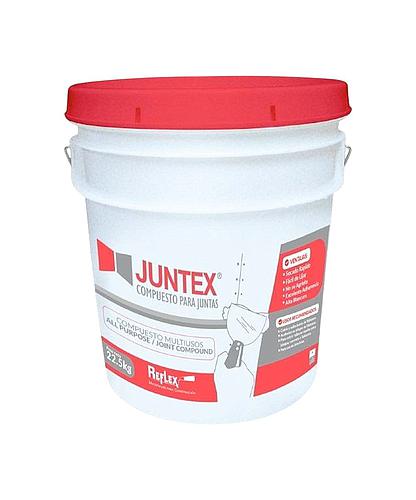 PASTA PARA TABLA ROCA INTERIOR JUNTEX CUBETA 22.5KG. REFLEX