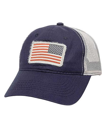 GORRA OUTDOOR AMERICANA MESHBACK CAP NAVY/PUTTY USA-155-NP