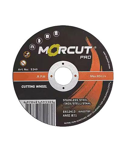 DISCO PARA METAL MORCUT T41 1MM X 4 1/2 PULG X 7/8 WA60TBF