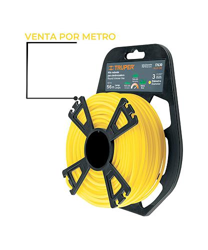 HILO PARA MOTOCHAPODADORA 3.3MM (METRO) TRUPER 17630