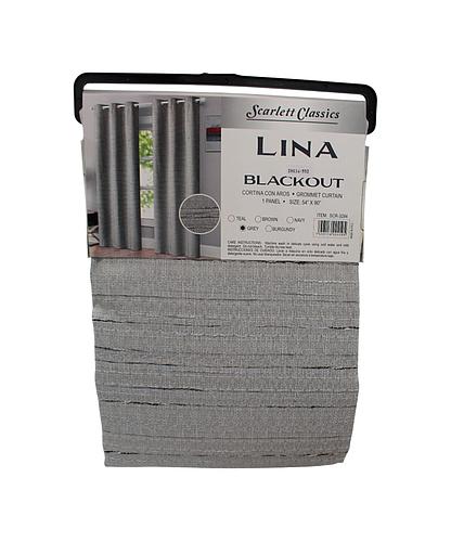 CORTINA PARA SALA BLACKOUT LINA 54 X 90 SCR-3284