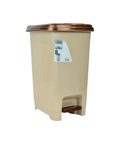 BASURERO PLASTICO CON PEDAL 25 LT 0131