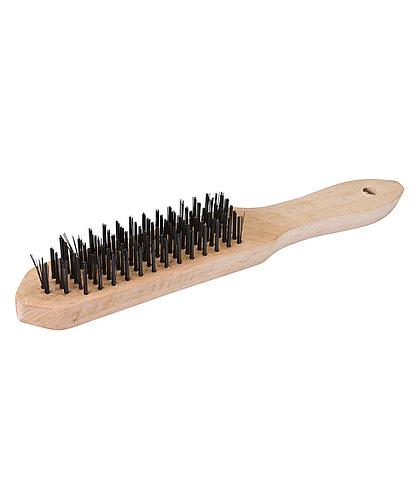 CEPILLO ALAMBRE CON MANGO MADERA 11 PULG X 16 EBA06U