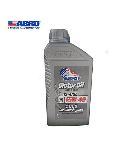 ACEITE SAE 15W40 MINERAL PARA MOTOR DIES Y GAS. 1QT. ABRO