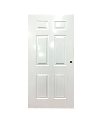 PUERTA METALICA INYECTADA 6 TABL. CLASICA 2X1 MTS. SIN MOCHETA HECASA