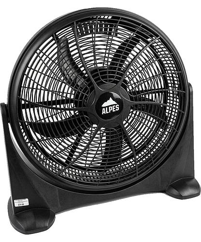 VENTILADOR DE PISO GRIS CON CONTROL 20 PULG APS-50-BLK