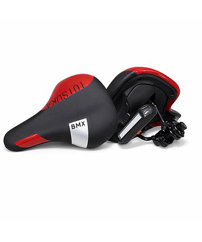 ASIENTO BMX CON LUZ CON BROCHE BMX-076