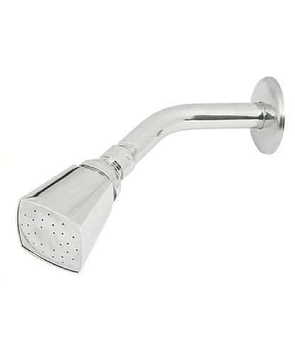 REGADERA PLASTICA CABEZA CUADRADA CROMADA CON NIPLE GVB-HL-DP-19
