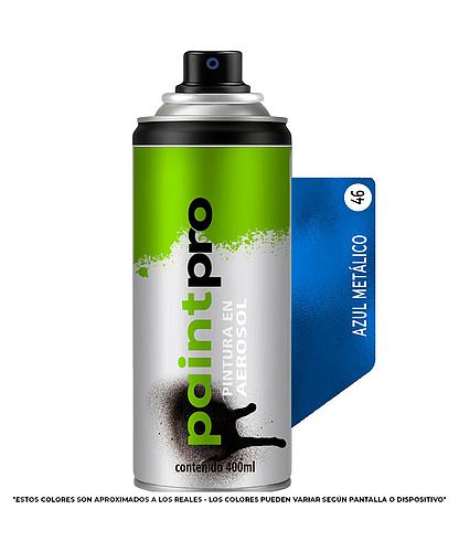 SPRAY PAINT PRO AZUL METALICO 46