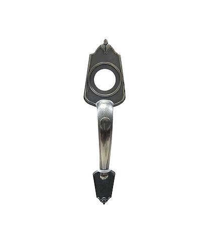 MANIJA DECORATIVA PARA PUERTA 10 PULG. LATON ANTIGUO TRUPER/HERMEX 43651