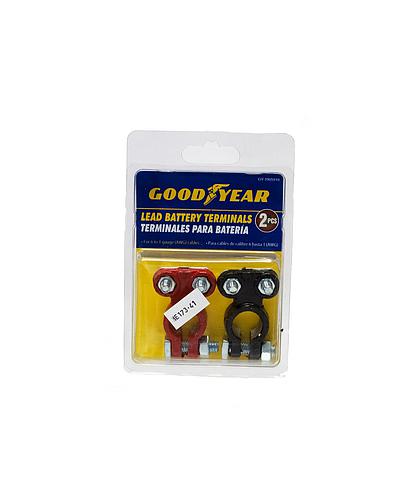 TERMINAL PARA BATERIA GOODYEAR 991-GY1905918 ROJO/NEGRO (PAR)