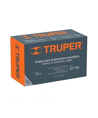 GRAPA PARA ENGRAP. NEUMAT. CALIBRE 18 1 PULG. (5000 PCS) TRUPER 18274