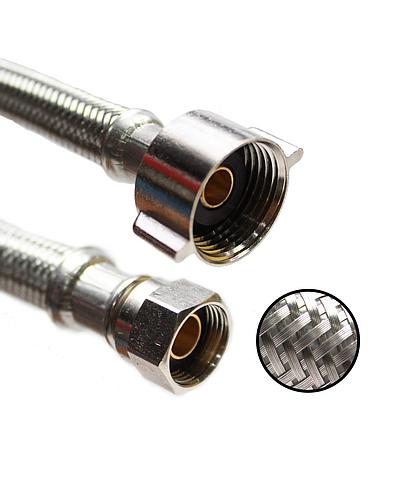 TUBO ABASTO FLEXIBLE EASTMAN INOX. PARA INODORO 7/8 X 3/8 X 20 PULG 48090