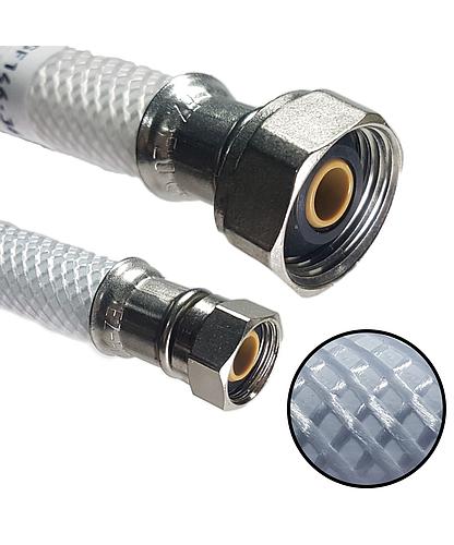 TUBO ABASTO FLEXIBLE EASTMAN PARA LAVABO 1/2 X 1/2 X 20 PULG 48134