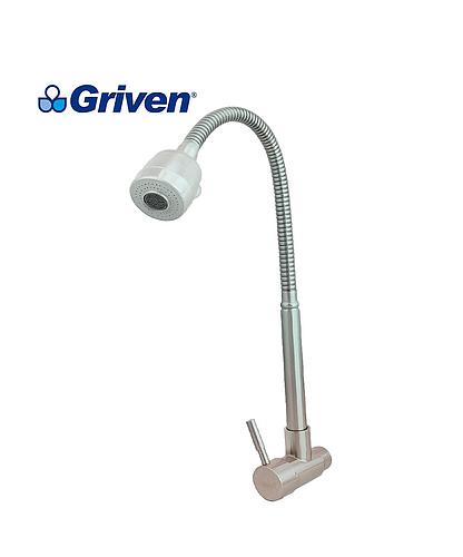 LLAVE FREGADERO GRIVEN CUELLO FLEXIBLE PARED GV-SSF-03