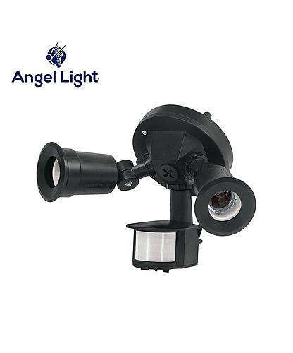 LAMPARA LED SENSOR MOV. 300W 2 FOCOS AL-FL052-B