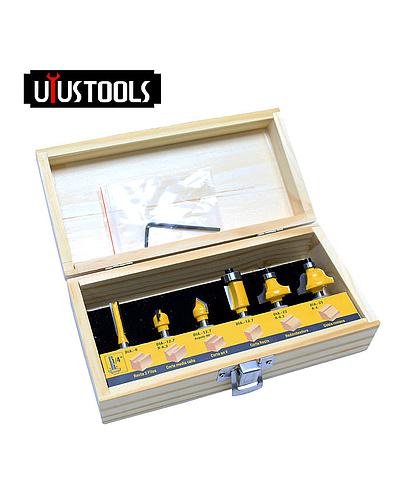 CUCHILLA ROUTER 1/4 PULG (KIT 6PCS) CQT006