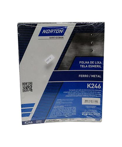 LIJA PARA HIERRO NORTON  K246  Nº 150