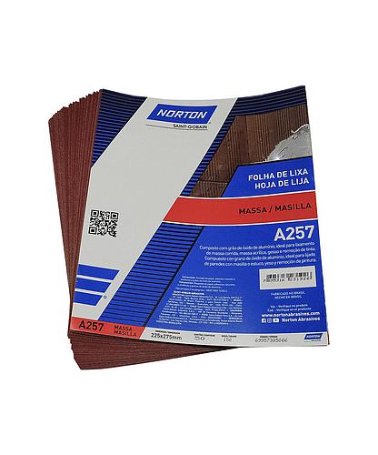 LIJA PARA MADERA NORTON A-257  Nº 60