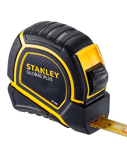 CINTA METRICA ERGONOMICA 5 MTS. GLOBAL PLUS STANLEY 30-716
