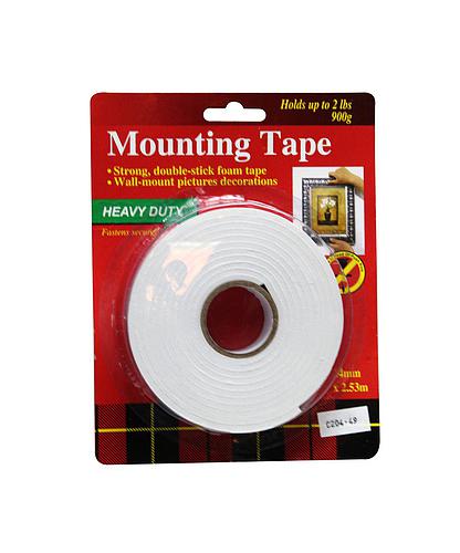 CINTA PEGATIVA DOBLE CARA MT-220 25MMX9.14MTS