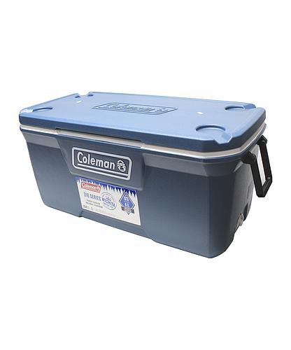 HIELERA 120QT. SERIE 316 AZUL TAPA GRIS COLEMAN 172