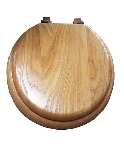 ASIENTO P/INODORO MADERA ROBLE (NC)