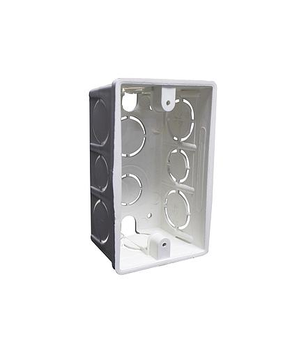 CAJA RECTANGULAR PLAST. 4X2X1/2