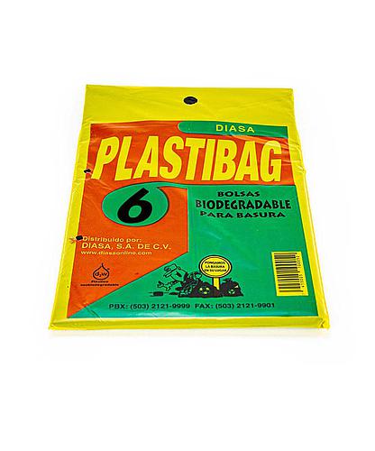 BOLSA NEGRA BIODEGRADABLE GRANDE 24'' X 32'' (6 UNI) BMN12