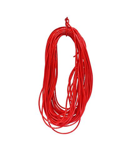 CORDEL PLASTICO ROJO FUERTE #316 4.0MM (LB)
